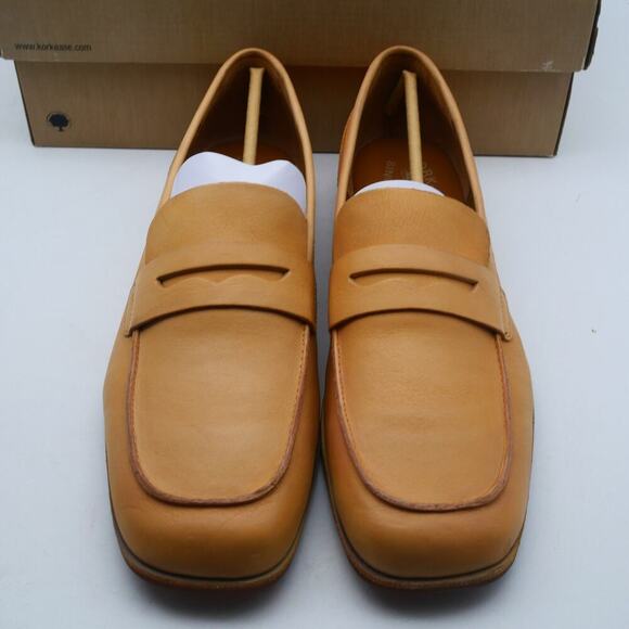 NEW Kork Ease Women's 11 Pisa Loafers Natural Brown Tan Leather - Picture 5 of 11